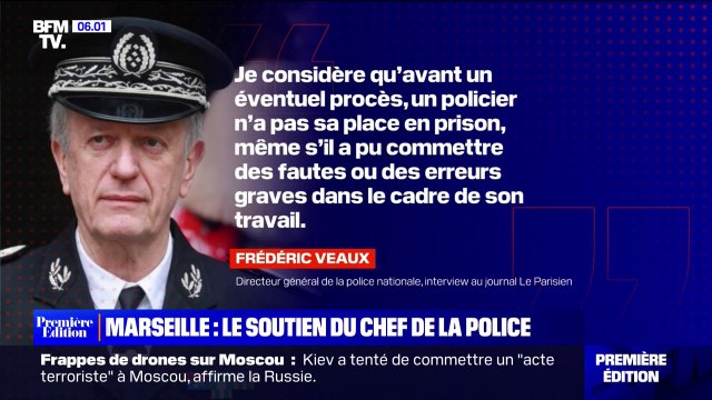 Le patron de la police nationale estime qu'un policier n'a pas sa place en prison même s'il a pu commettre des fautes ou des erreurs