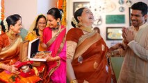 Kangana Ranaut की Bhabhi का Godh Bharai Celebration, Family के साथ Traditional Baby Shower | Boldsky