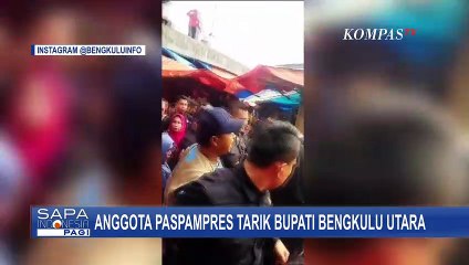 Istana Ungkap Alasan Paspampres Tarik Bupati Bengkulu Utara saat Dampingi Presiden Jokowi