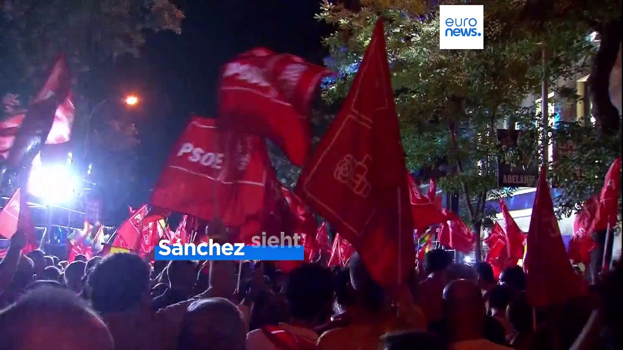 Parlamentswahl in Spanien: Núñez Feijóo und Sánchez sehen sich beide als Sieger