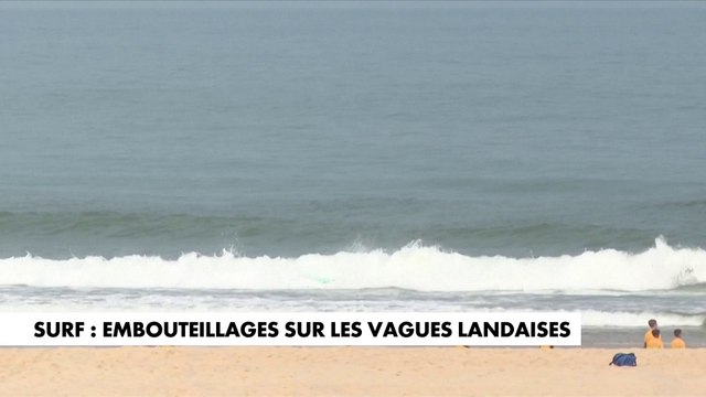 Surf : embouteillages sur les vagues landaises