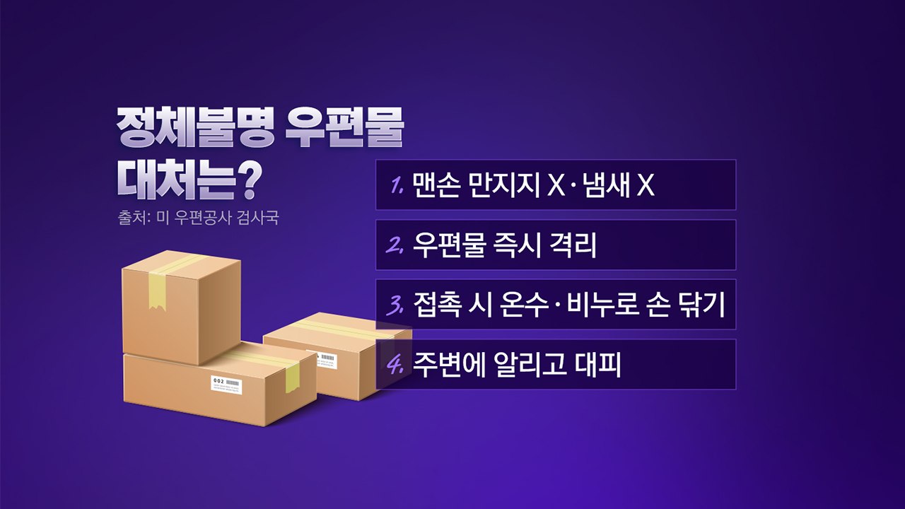 정체불명 소포 신고, 전국 2천여 건...'브러싱 스캠' 주의보 [앵커리포트] / YTN