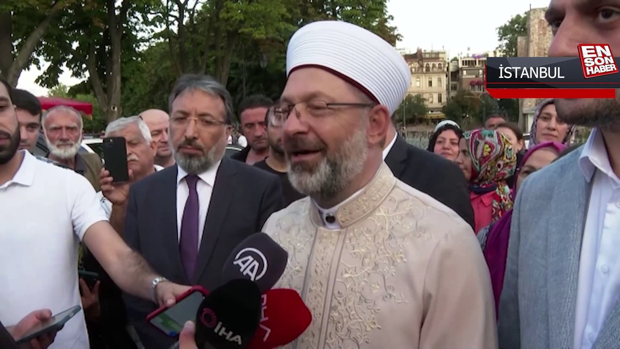 Ayasofya-i Kebir Cami-i Şerifi'nin ibadete açılmasının üçüncü yıl dönümü