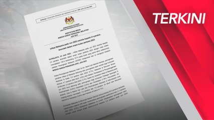 [TERKINI] Inflasi Malaysia mereda kepada 2.4  peratus pada Jun