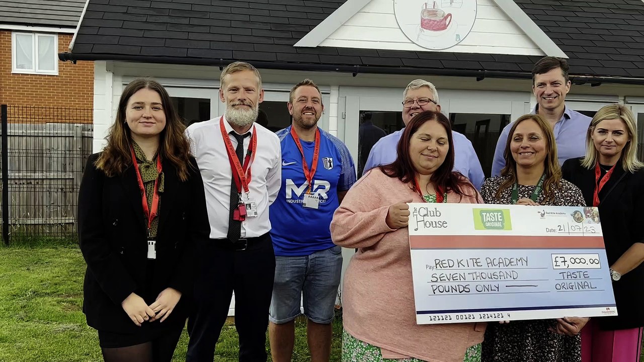 Corby’s Taste Original and Red Kite Special Academy team up to raise