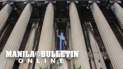 Current state of the Manila Central Post Office remains unchanged