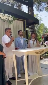 Emrah'ın küs olduğu oğlu Tayfun Erdoğan evlendi! Nikah şahidi Nuri Alço oldu