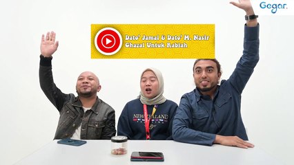 GEGAR : Kuiz GEGAR : Salah Teka Makan Kacang Misteri!