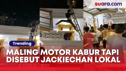 Nasib Malang! Dua Maling Dikepung Warga Saat Berusaha Kabur ke Atas Genteng di Warakas