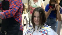 9 Yaşındaki Elif Karataş, Saçlarını Lösemili Çocuklar İçin Bağışladı