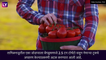 Tomato Prices Hike: भारतात टोमॅटोचे दर गगनाला भिडले, बेंगळुरूमध्ये 2.5 टन टोमॅटो वाहून नेणाऱ्या ट्रकचे अपहरण