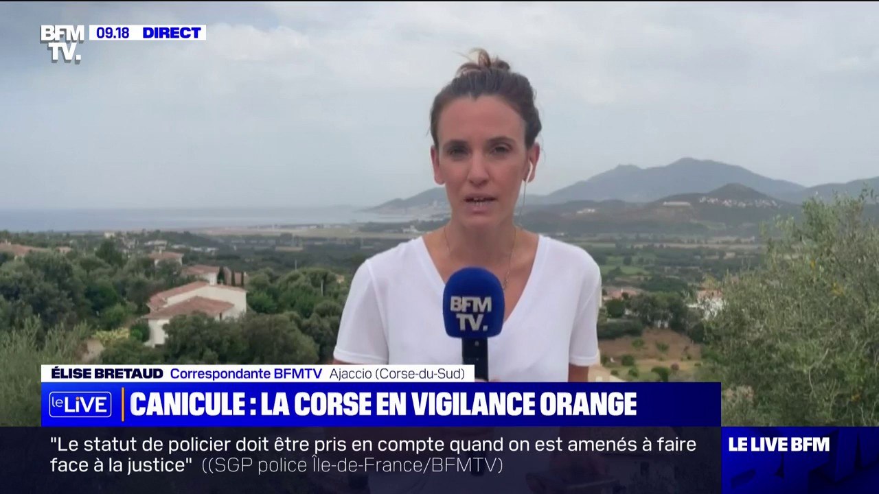 La Corse placée en vigilance orange canicule ce lundi