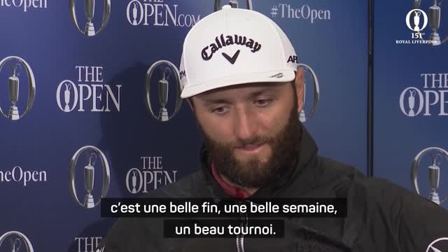 British Open - Rahm : On ne peut pas toujours gagner