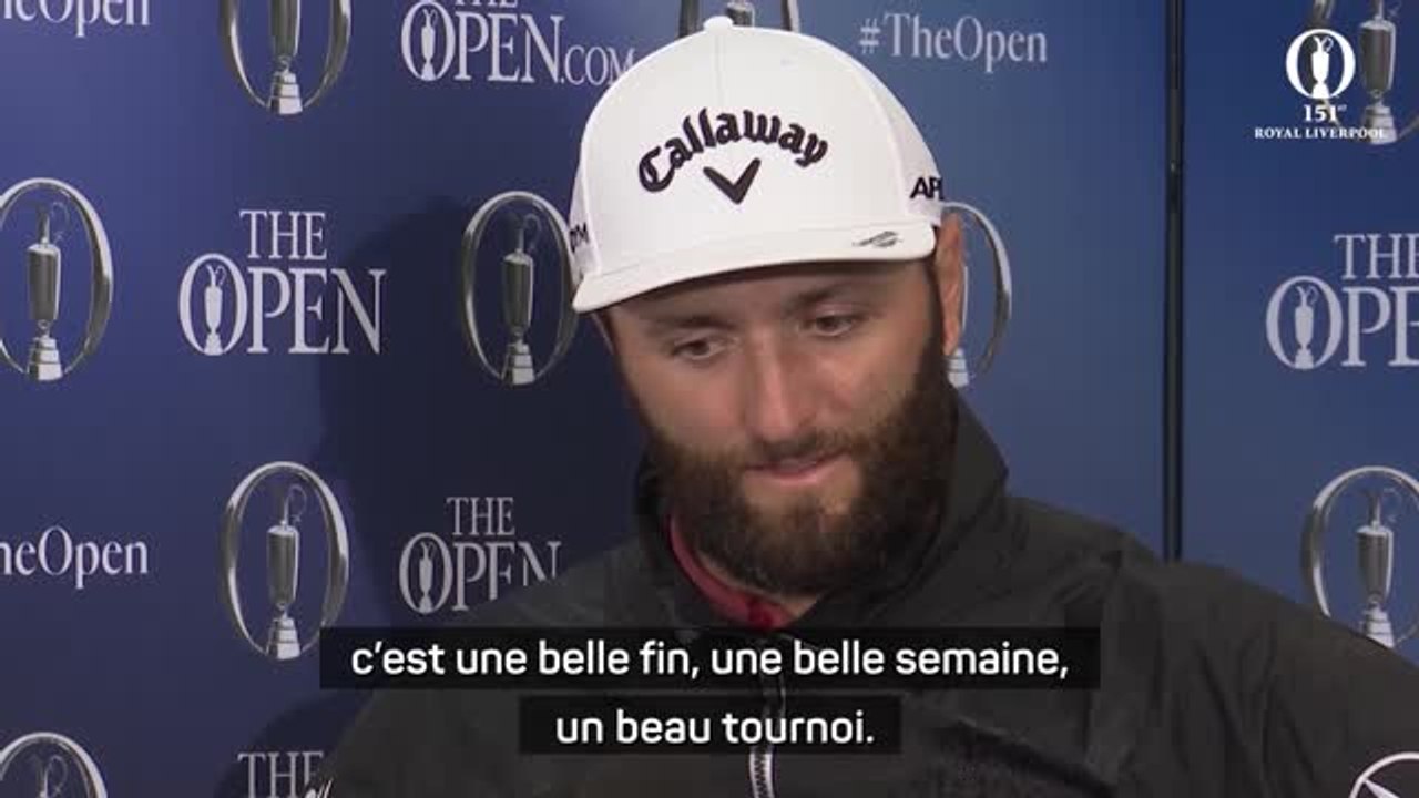 British Open - Rahm : "On ne peut pas toujours gagner"
