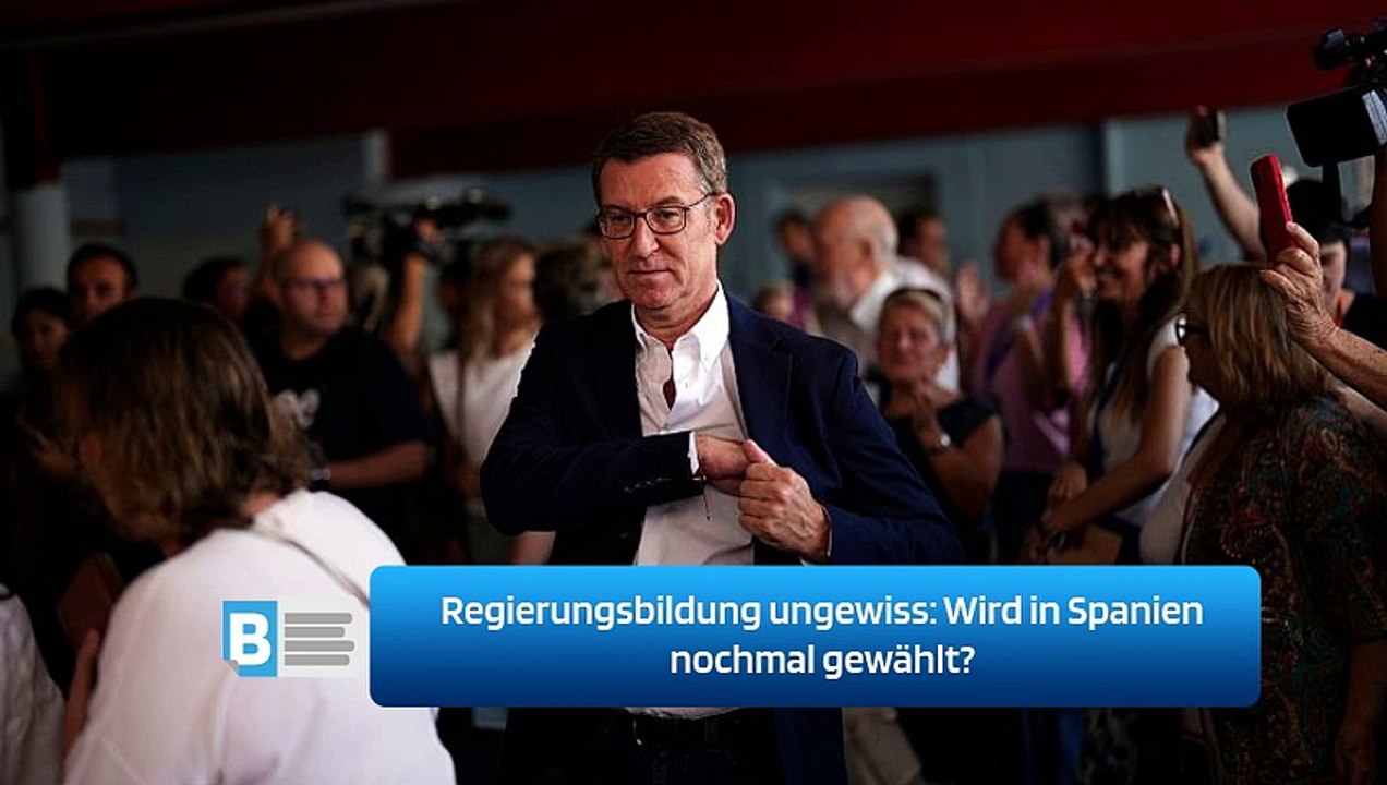 Regierungsbildung ungewiss: Wird in Spanien nochmal gewählt?