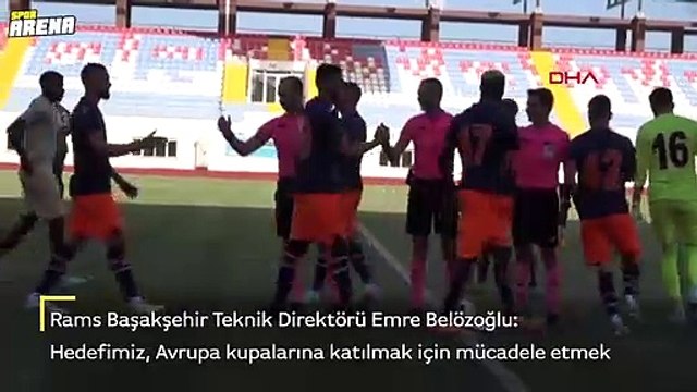 Emre Belözoğlu hedefini açıkladı! Avrupa kupalarına katılmak, 4 büyüklere meydan okumak...