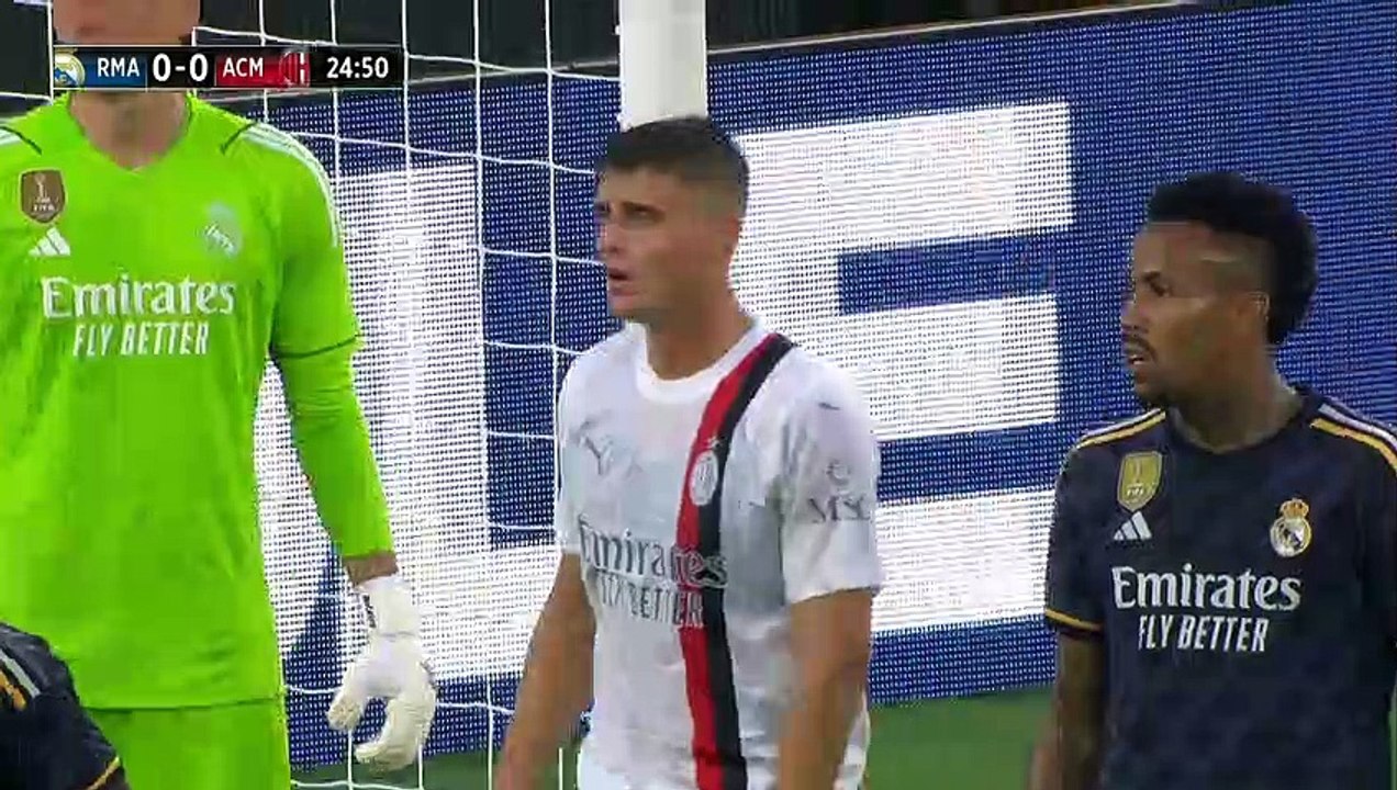 AC Milan vs Real Madrid highlights 24 07 2023