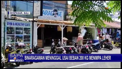 Binaragawan Bali Justyn Vicky Meninggal Dunia Usai Beban 200 Kg Menimpa Leher