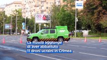Ucraina, attacco di droni su Mosca. 