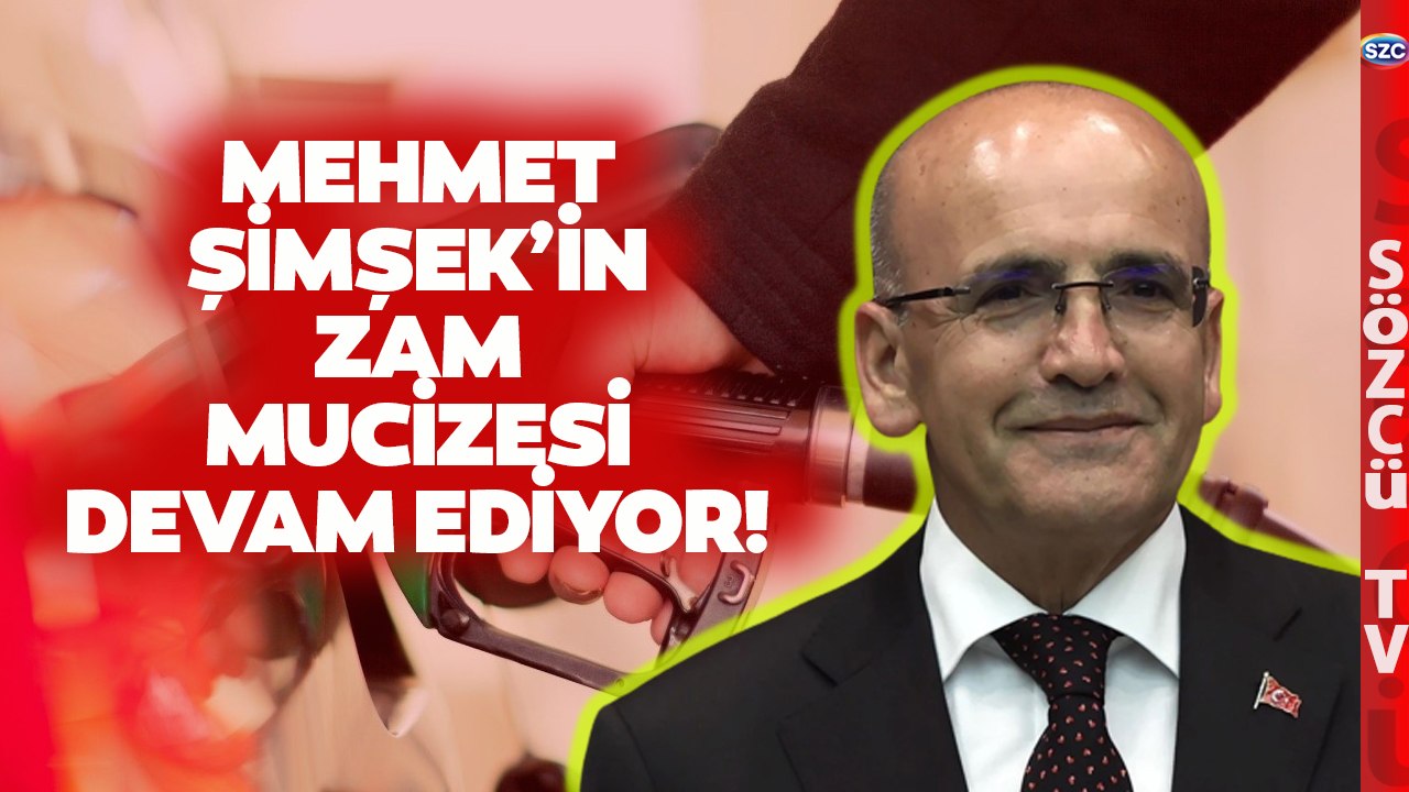 Bu Gece Akaryakıta ÇOK BÜYÜK Zam Geliyor! Mehmet Şimşek Zam Oldu Yağdı