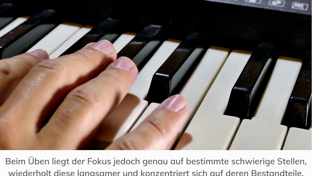 Kyra Vertes von Sikorszky über effektives Klavier üben