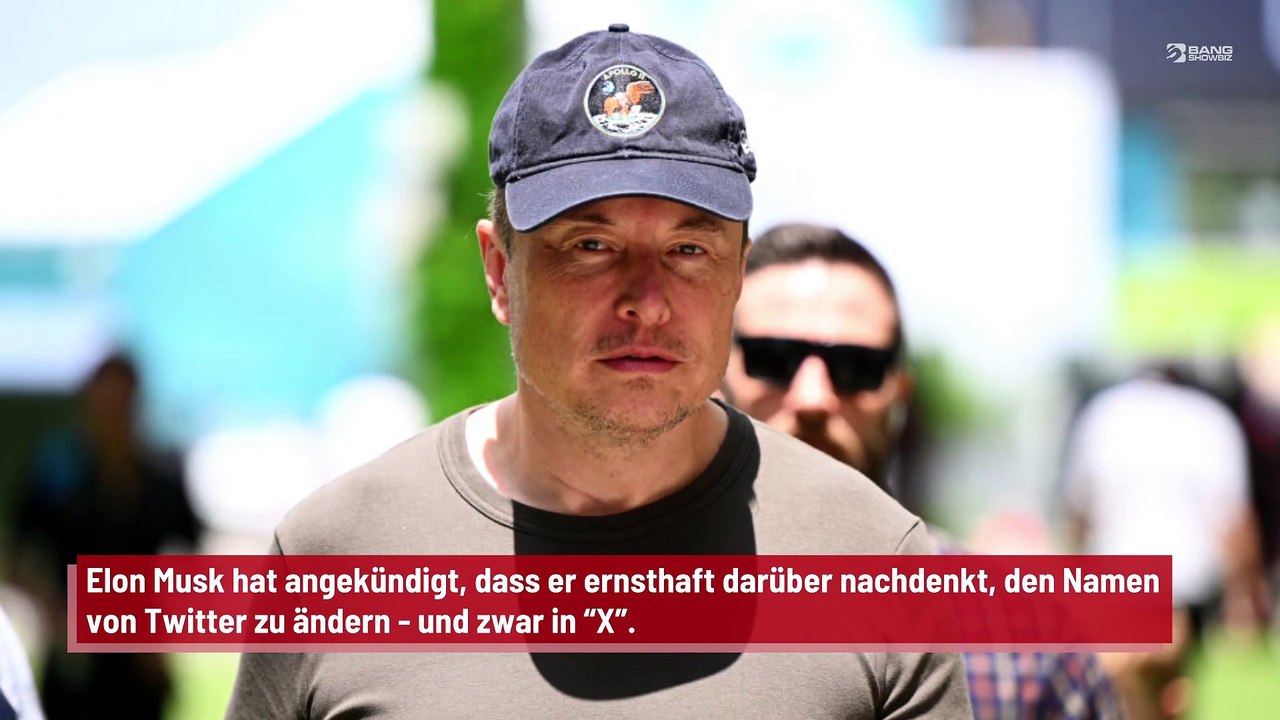 Elon Musk will Twitter umbenennen in...