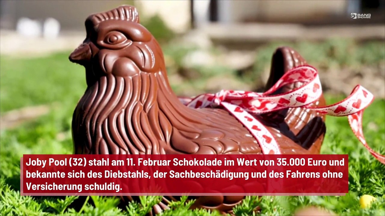 Diebstahl von über 200.000 Schokoladeneiern