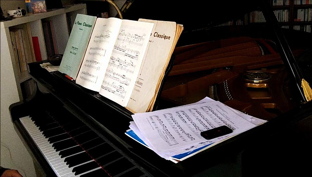 W.A Mozart : Marche funèbre pour piano