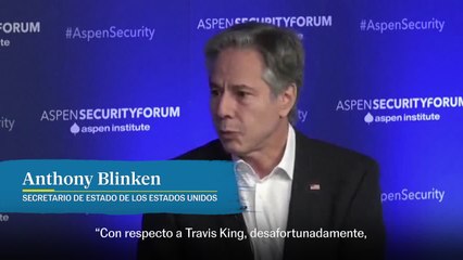 El Secretario de Estado Anthony Blinken habla sobre el desconocimiento de la situación del soldado Travis King