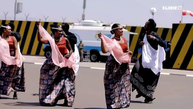 Watch the arrival of the President of Congo Brazzaville in Rwanda for a three-day state visit
