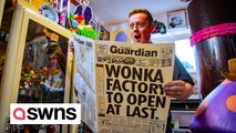 Willy Wonka superfan's £150,000 collection includes exclusive merchandise from the new movie