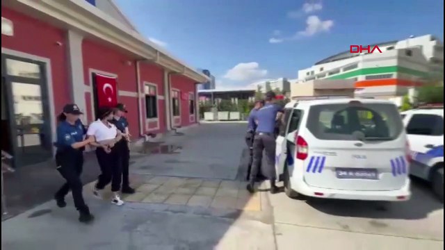 ESENYURT'TA SOKAK ORTASINDA KADINI DÖVEREK BAYILTAN ŞÜPHELİ ADLİYEYE SEVK EDİLDİ