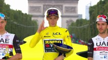 Tour de France 2023 - Jonas Vingegaard, Tadej Pogacar, Adam Yates... le podium du 110e Tour de France : 