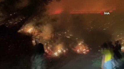 Korfu Adası'nda 2 bin 466 kişi tahliye edildi