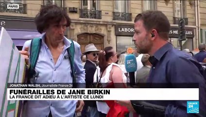 "C'était une artiste engagée" : la France dit adieu à Jane Birkin