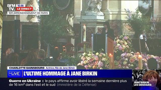 Mort de Jane Birkin : l'hommage de Charlotte Gainsbourg à l'enterrement