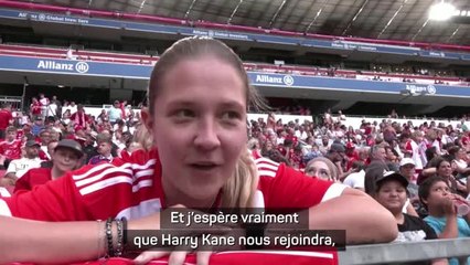 Bayern - Les supporters réclament Kane
