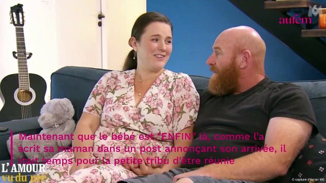 Lucile (L’amour est dans le pré) : De retour chez elle après son accouchement, elle se confie