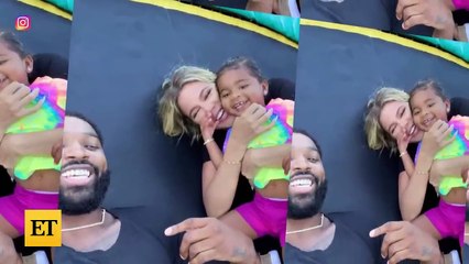 Khloé Kardashian Reveals Son Tatum’s Face on 1st Birthday