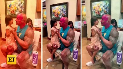 Dwayne Johnson Proves He’s TikTok's ULTIMATE Girl Dad