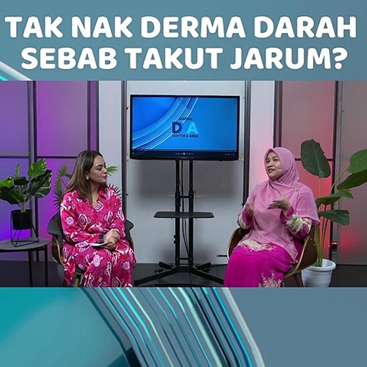 #SHORTS Tak Nak Derma Darah Sebab Takut Jarum?