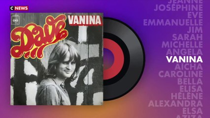 «Vanina» de Dave : Les prénoms en chansons