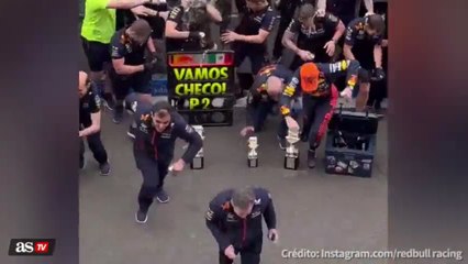 Yet another broken trophy for Verstappen