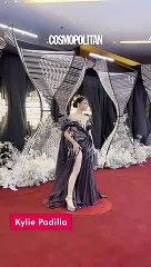 #KyliePadilla is serving *fierce* alien goddess realness at tonight's red carpet!  #GMAGala2023 #CosmoAtGMAGala2023 #SummitAtGMAGala2023