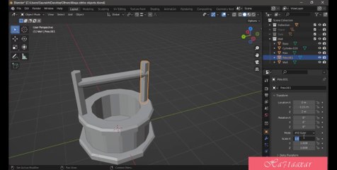 Modeling Well In Blender | Hastaaxar