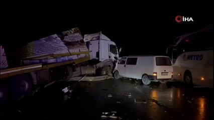 Alkollü kamyonet sürücüsünün çarptığı jandarma astsubay şehit oldu