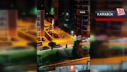 Karabük'te tekme tokatlı kavga kamerada