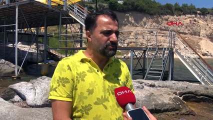 İZMİR'DE 'FOKLARIN YUVASINA İSKELE KURULDU' İDDİASI