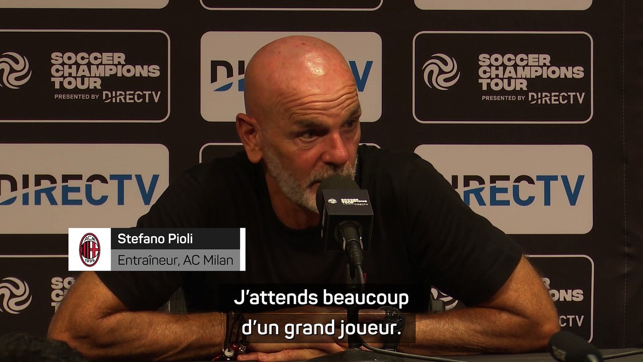 Pioli : "J'attends beaucoup de Pulisic"