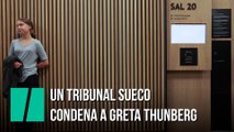 Un tribunal sueco condena a Greta Thunberg